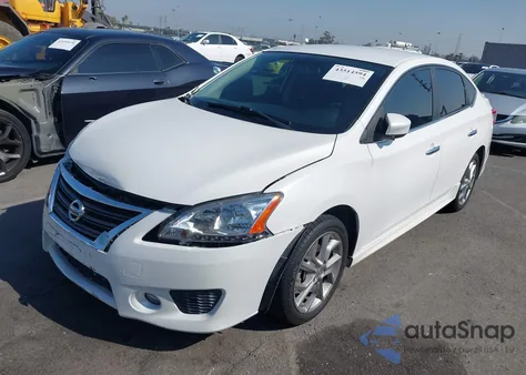 2013 Nissan Sentra Sr из США, поврежденный, VIN 3N1AB7AP8DL691664